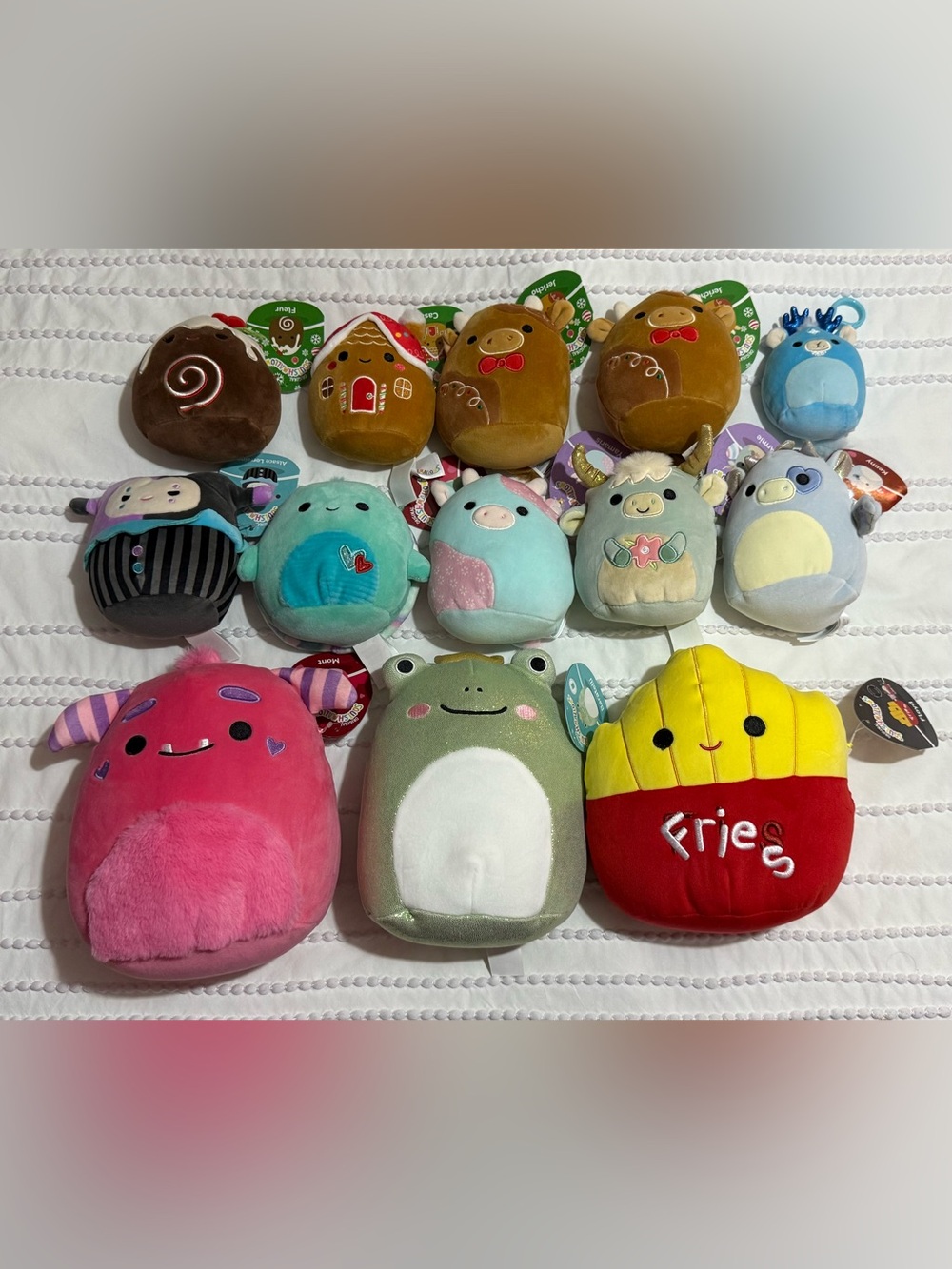Bundle of 13 Hard to Find Squishmallows